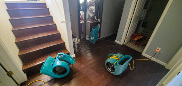 Water damage restoration process in Anchorage, KY